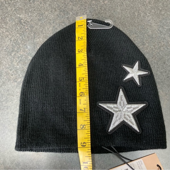 Rebecca Minkoff Black Star Beanie NWT - Picture 8 of 9